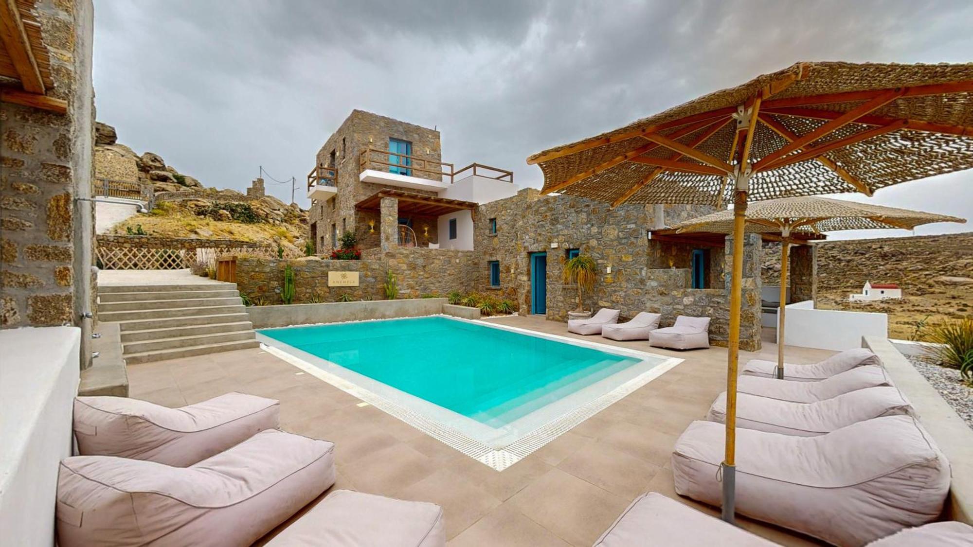 Anemela Villas & Suites Mykonos Agrari  ภายนอก รูปภาพ